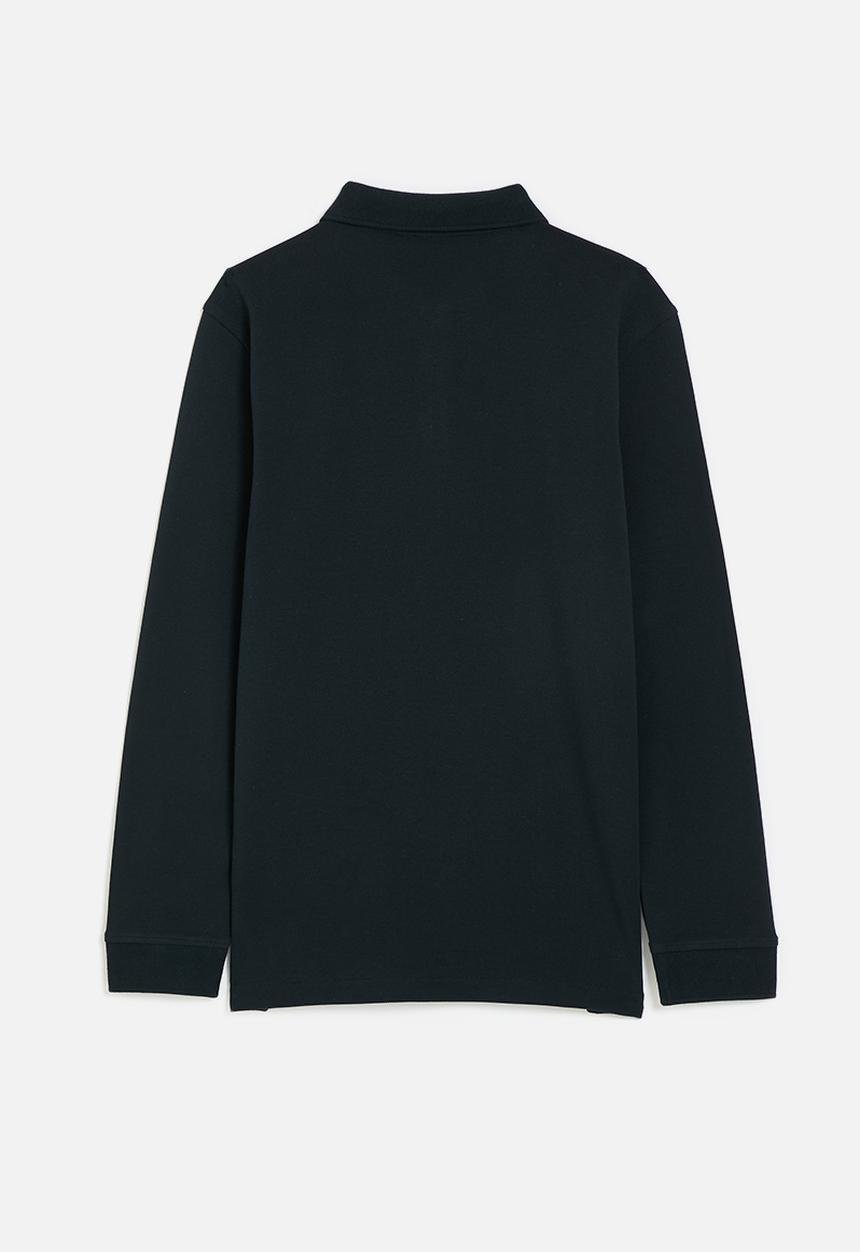 POLO - Boys rober long sleeve golfer - navy