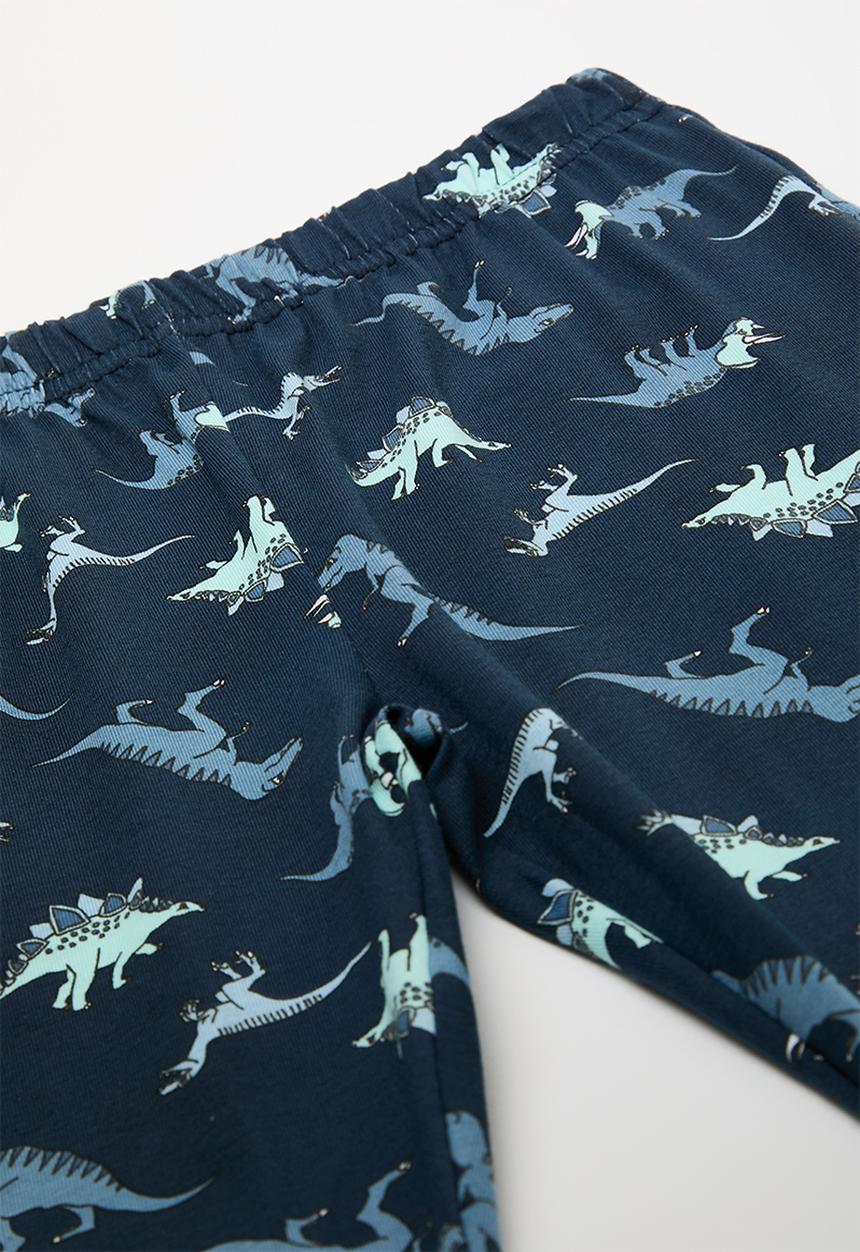 Pop Candy - Dino aop pj set - navy/dino-snore