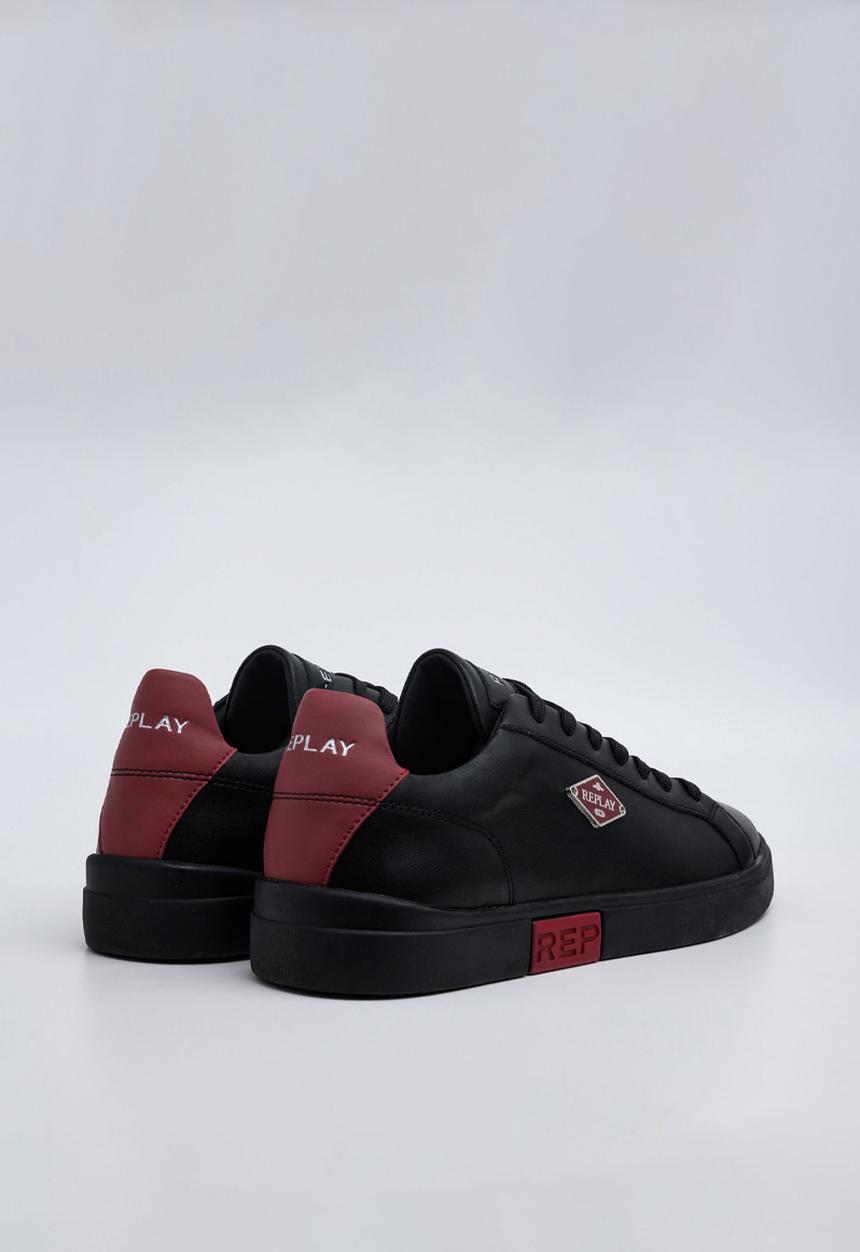 Replay - Polys Rhombus - Black Maroon