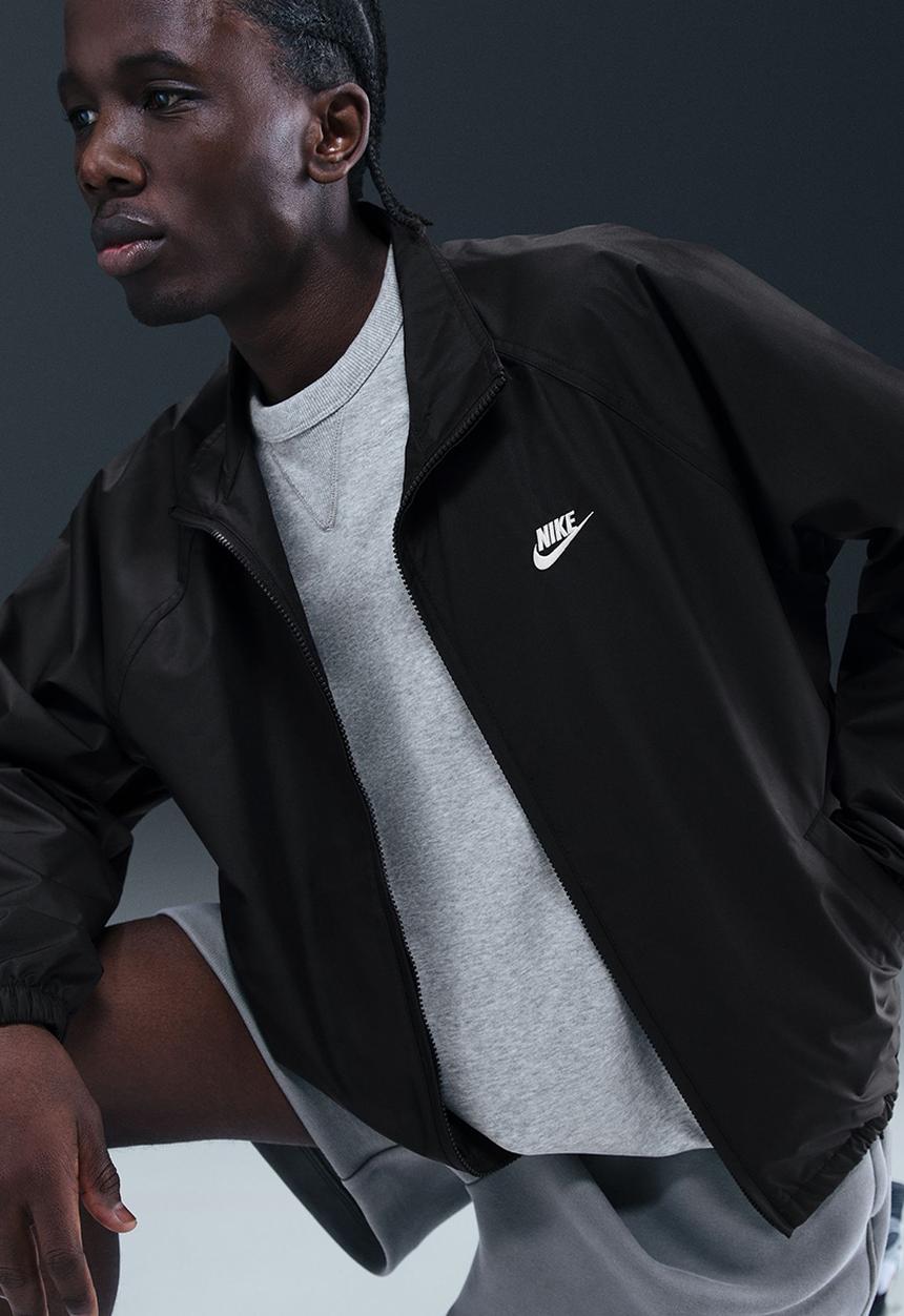 Nike - NSW Club  Roscoe Full-Zip Jacket - Black