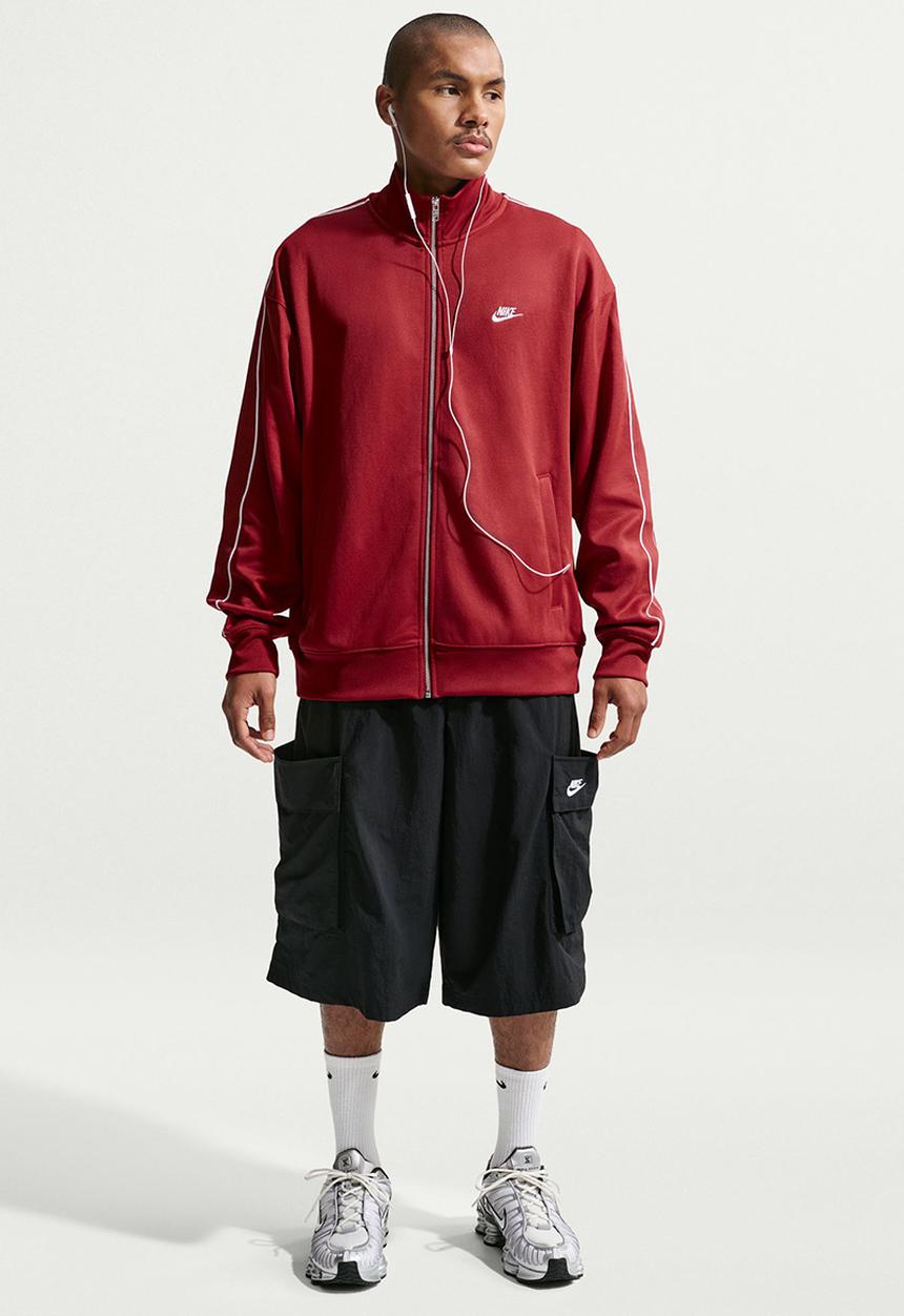 Nike - Club  Oversized Knit Tracksuit Jacket