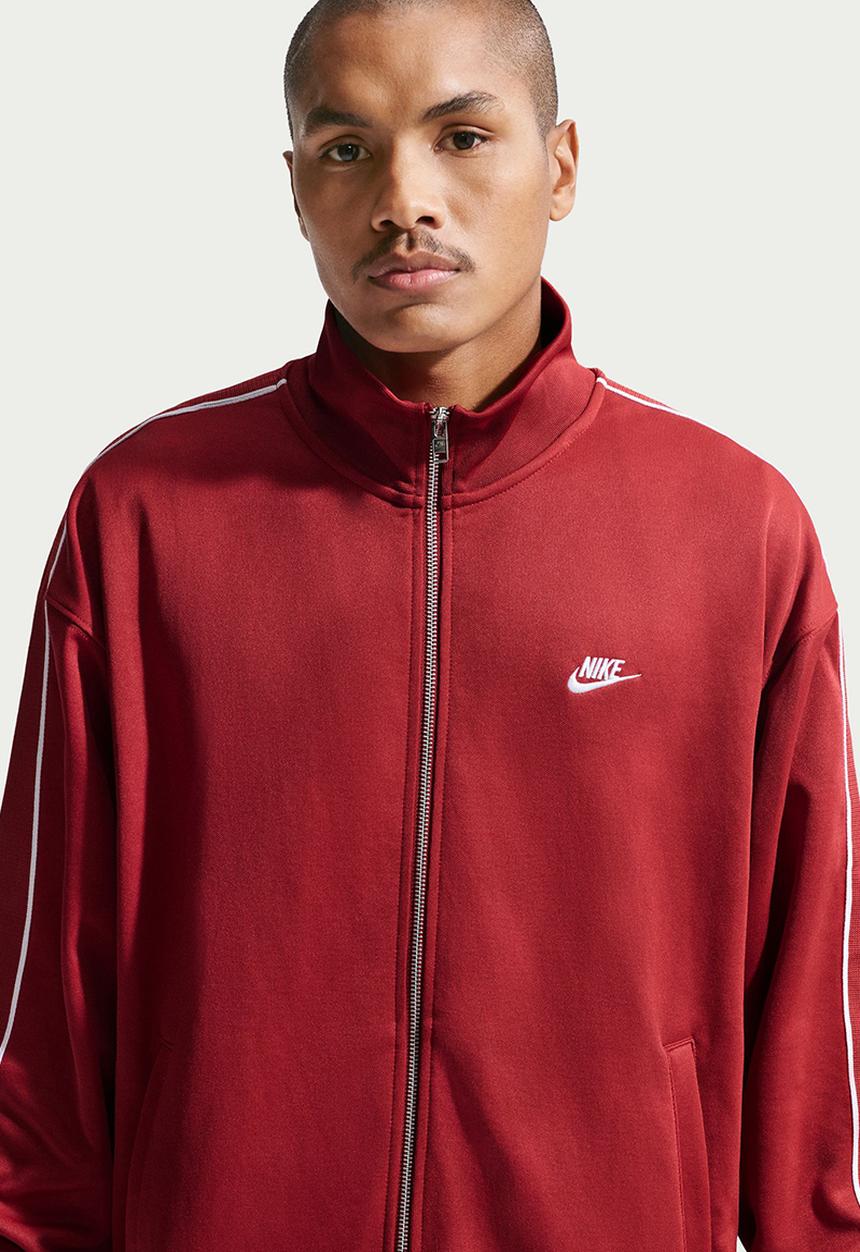 M NK CLUB KNIT OS TRACK JACKET