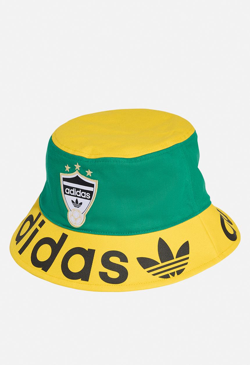 adidas Originals - Bucket hat - bold green/eqt yellow