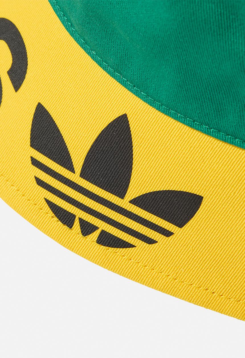 adidas Originals - Bucket hat - bold green/eqt yellow