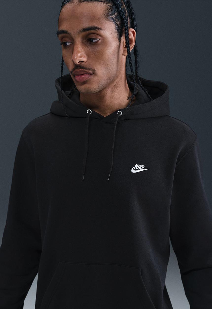 Nike - NSW Club BB Hoodie - Black