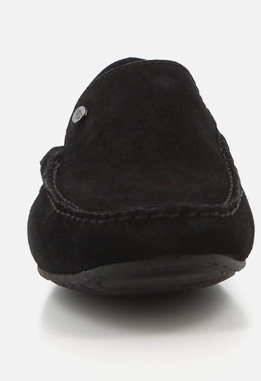 Hush Puppies - Ayrton - Black suede