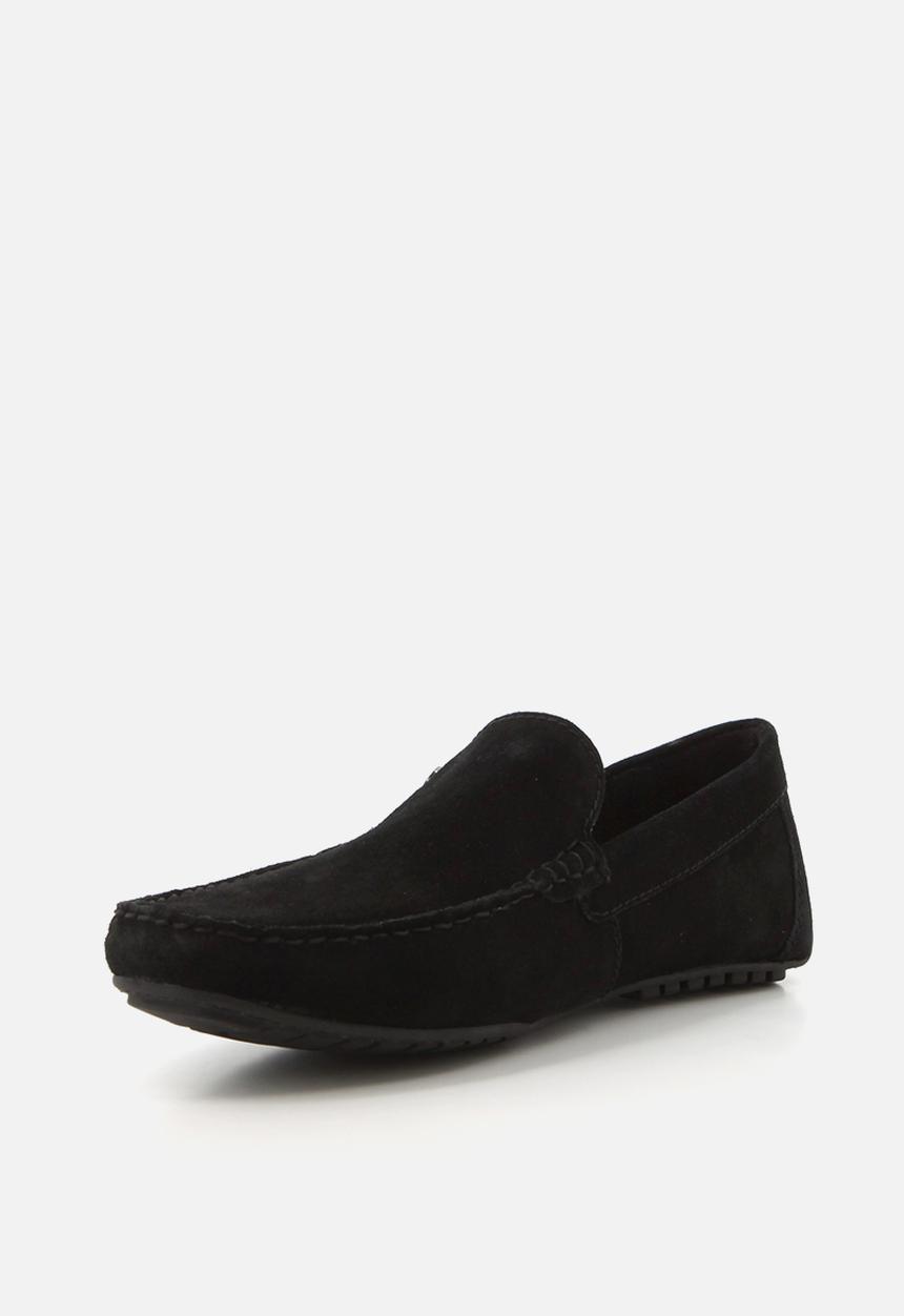 Hush Puppies - Ayrton - Black suede