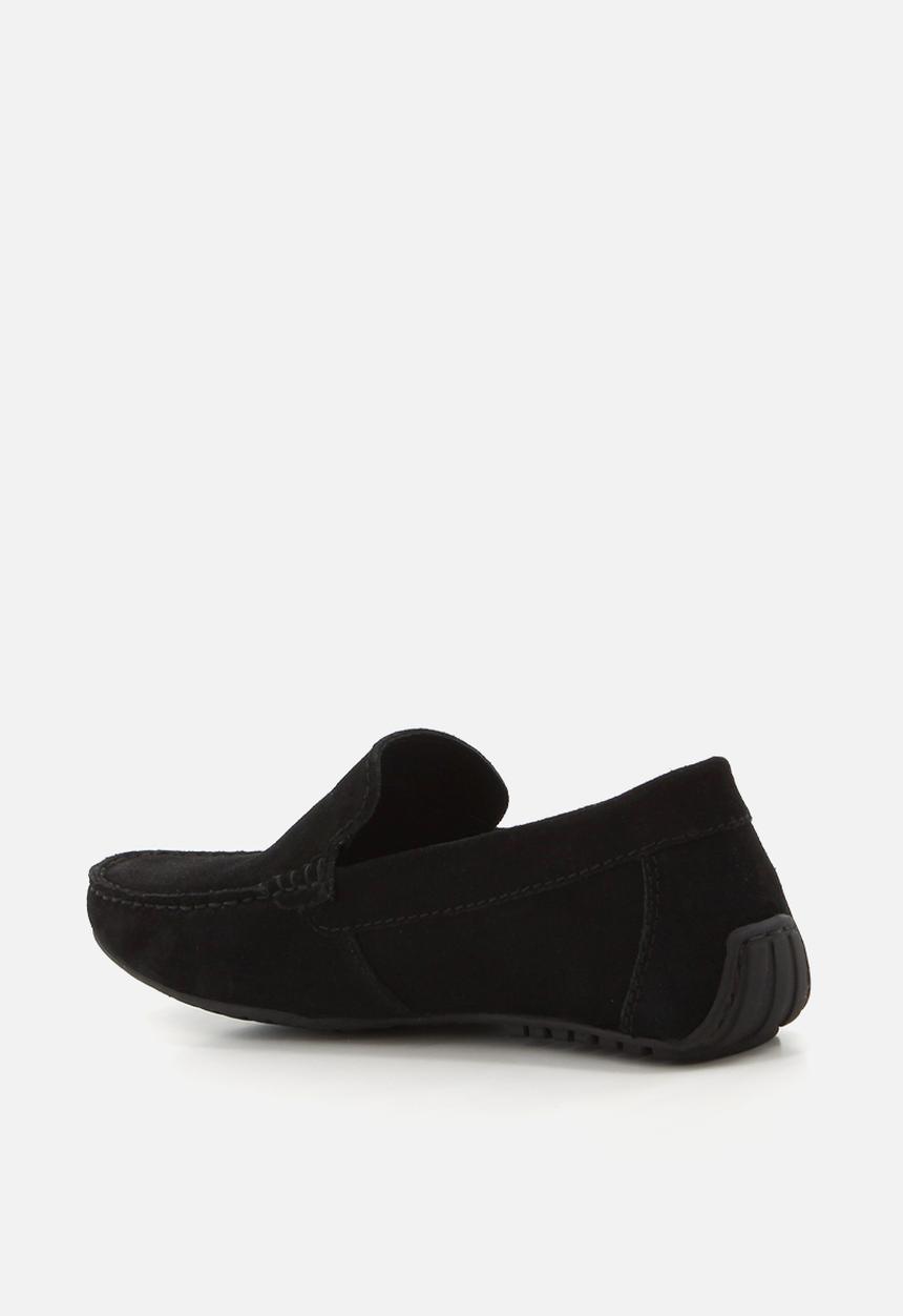 Hush Puppies - Ayrton - Black suede