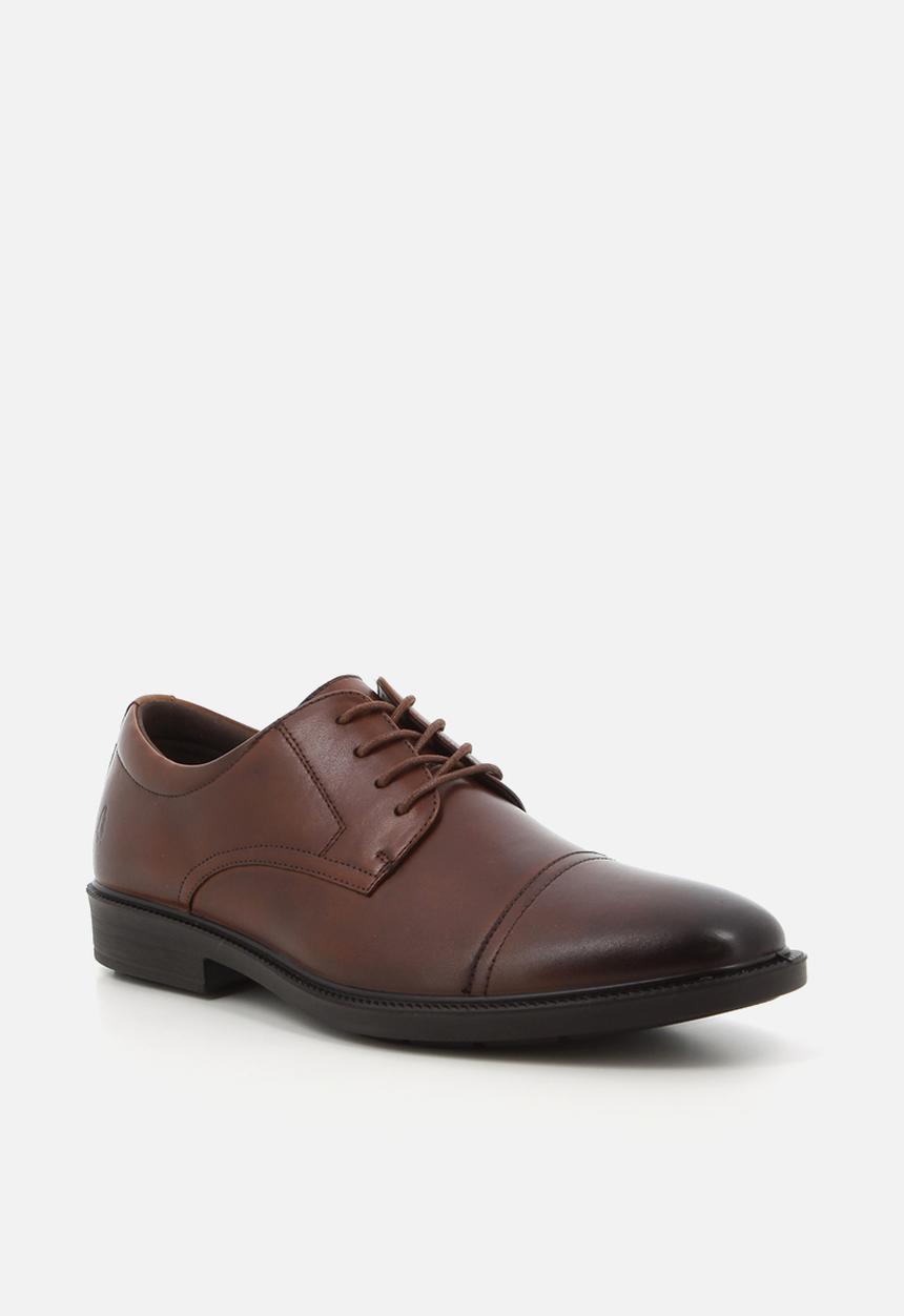 Hush Puppies - Reggie -  Two tone burnished dark tan