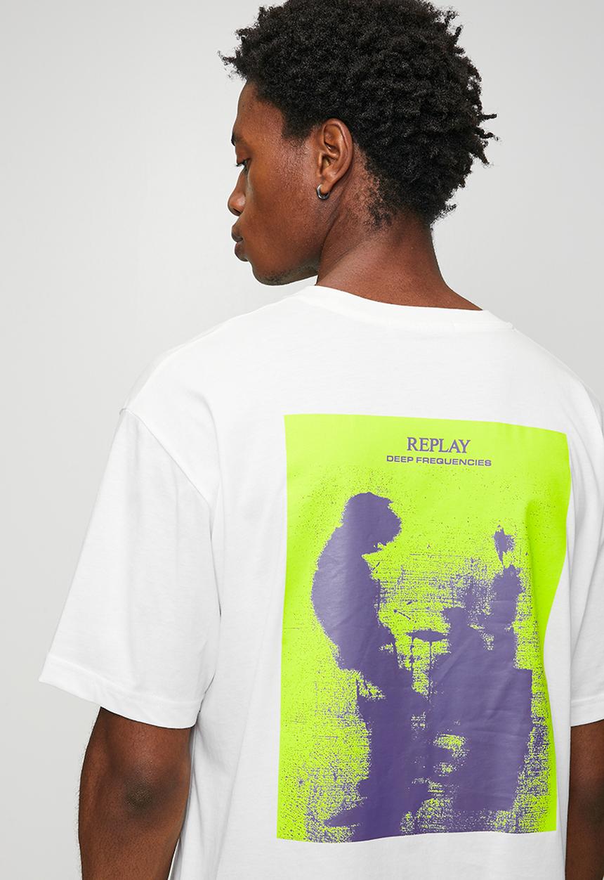 Replay - Rock And Rave Mood T-shirt - White