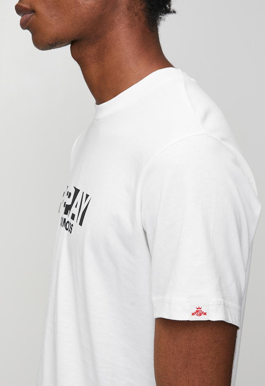 Replay - BASIC LOGO SMU T - White