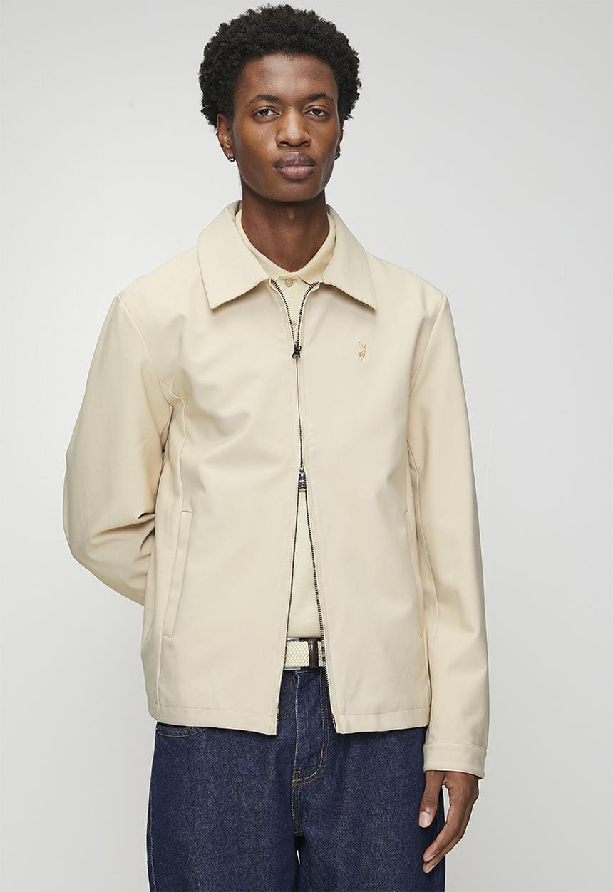 POLO - Tom Essential Tech Harrington Jacket - Stone