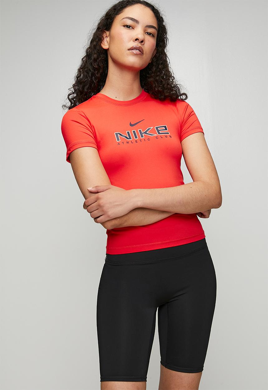 Nike - W Nsw Cls+ Ss Md Tee - Light Crimson