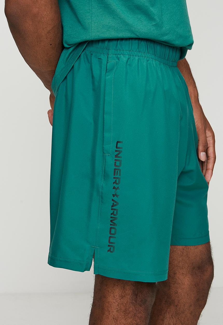 Under Armour - UA Tech Woven Wordmark Short - Rack Green & Black