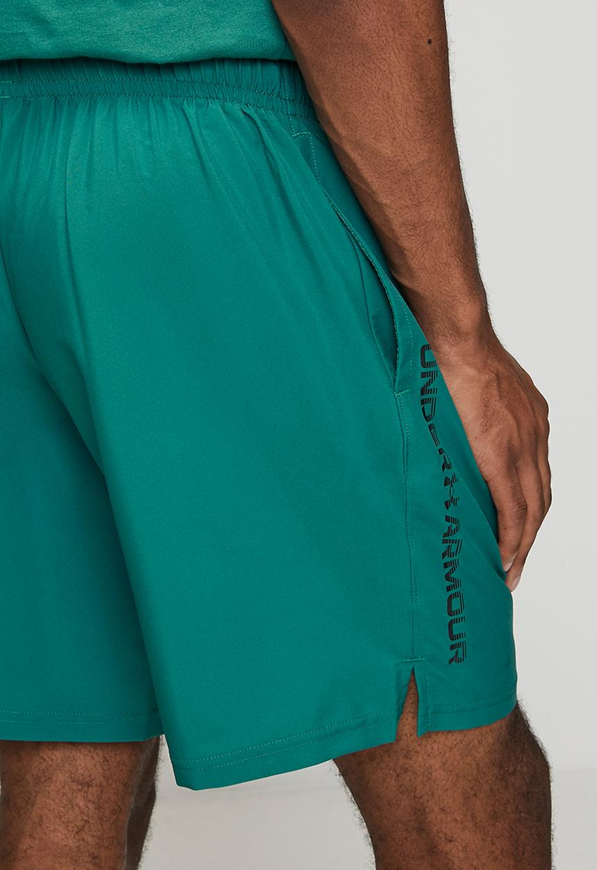 Under Armour - UA Tech Woven Wordmark Short - Rack Green & Black