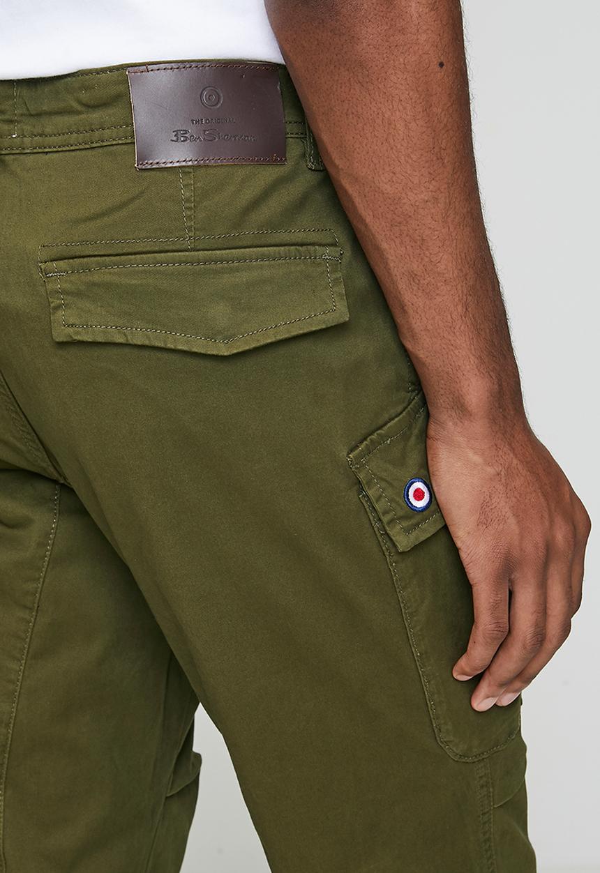 Ben Sherman - Cargo Pant - Olive