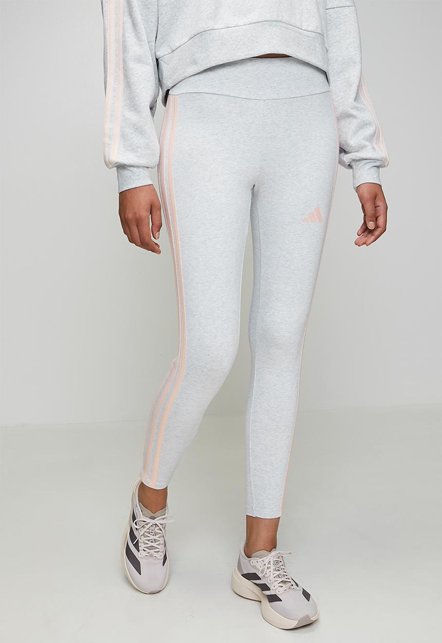 adidas Performance - W 3S Sj Leg S26 - Light Grey Heather / Blush Pink
