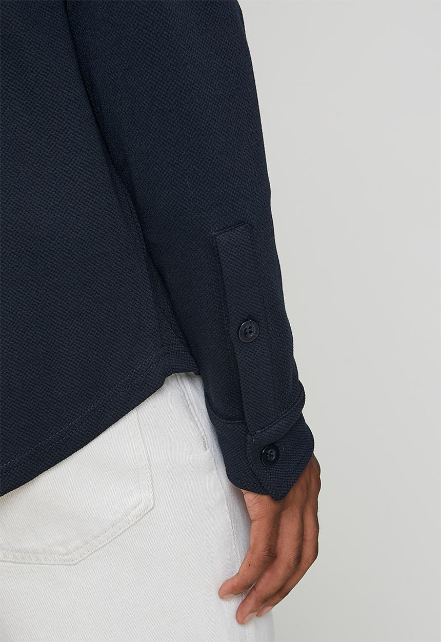 Brave Soul - Long Sleeve Shirt - Navy