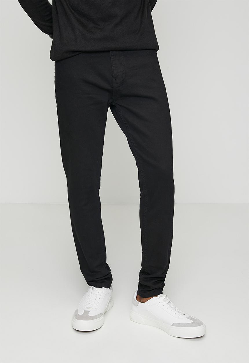 Brave Soul - Denim Skinny Fit Jean Reg Length - Black