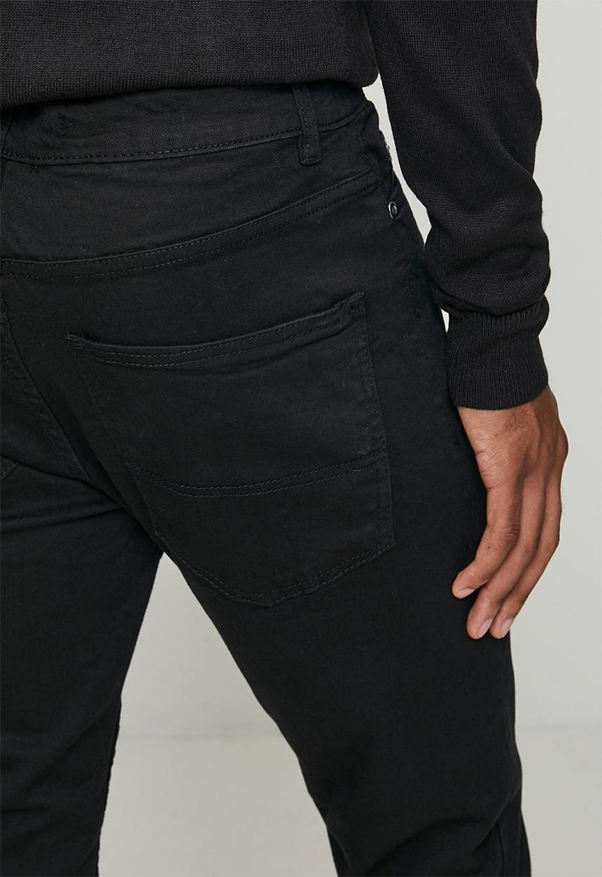 Brave Soul - Denim Skinny Fit Jean Reg Length - Black