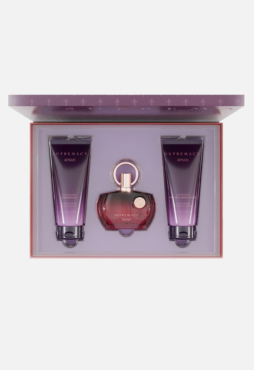 AFNAN - Afnan Supremacy Purple 3 Piece Gift Set Edp - 100ml