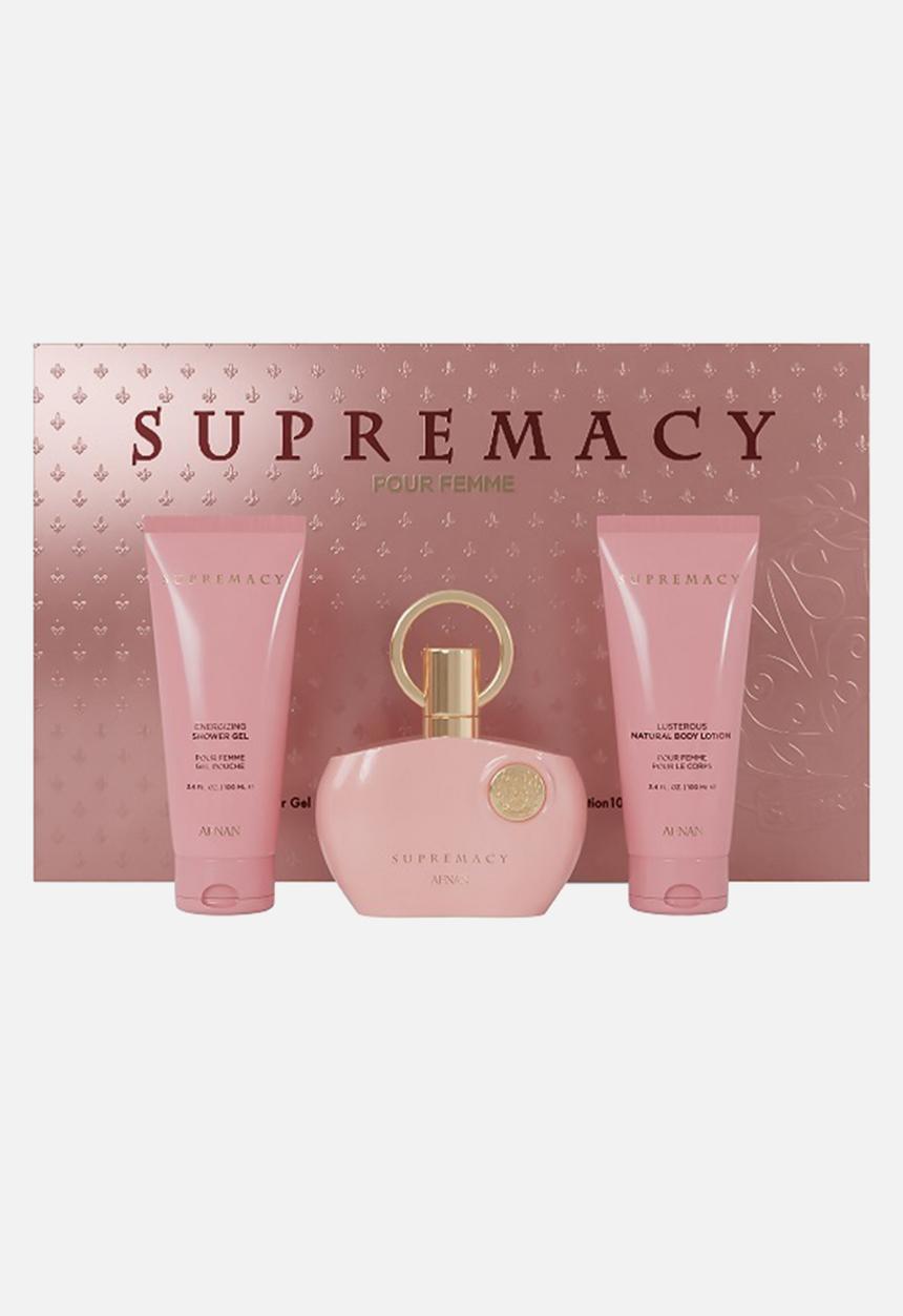 AFNAN - Afnan Supremacy Pink 3 Piece Gift Set Edp - 100ml