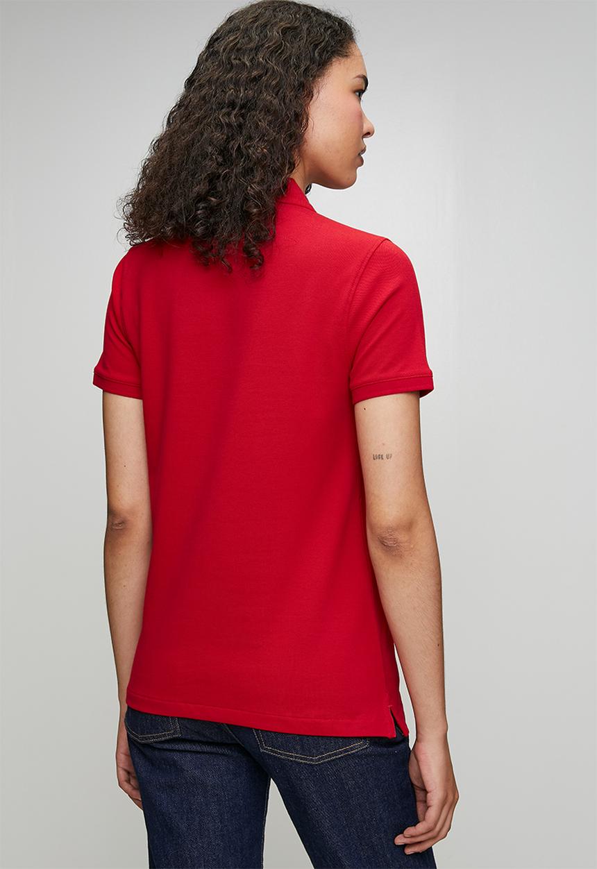 POLO - Wmn Margot Short Sleeve Golfer - Red