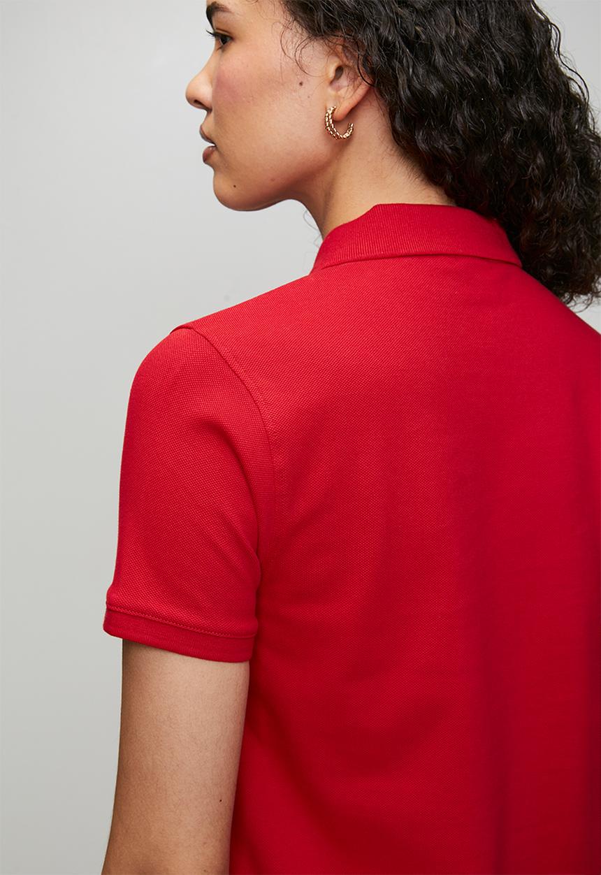 POLO - Wmn Margot Short Sleeve Golfer - Red