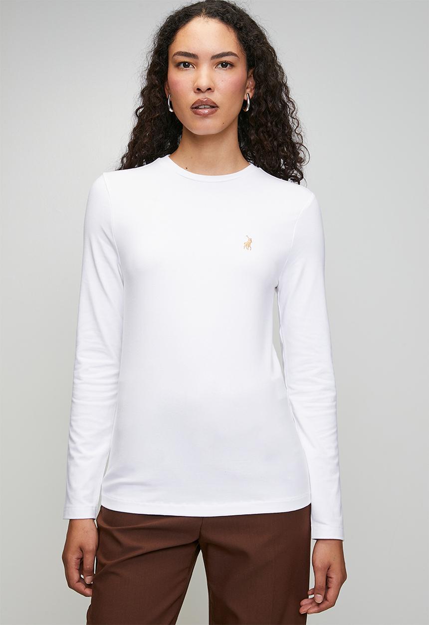 Wmn Alice Ls T-Shirt - White