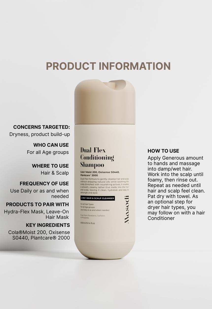 Masodi - Dual-Flex Conditioning Shampoo - 300ml