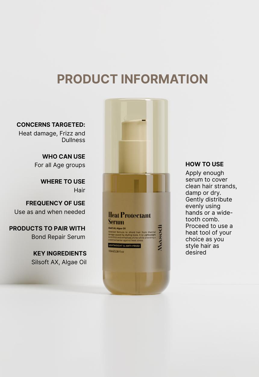 Masodi - Heat Protectant Serum - 100ml