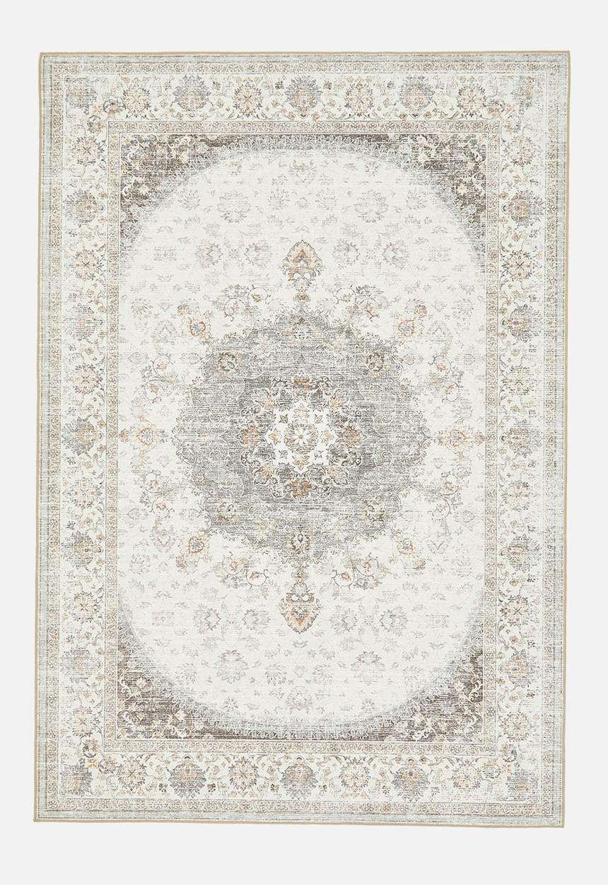 Sixth Floor - Matteo printed rug - antique stone