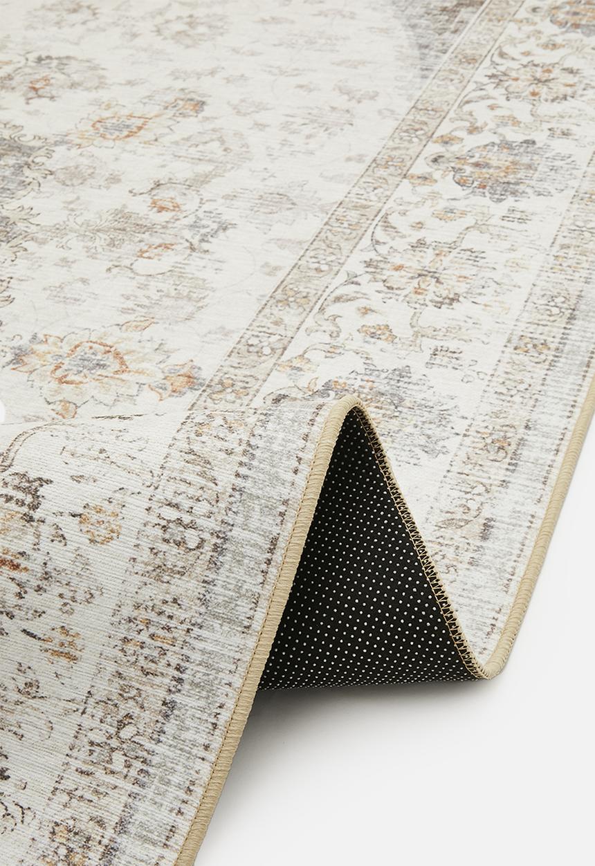 Sixth Floor - Matteo printed rug - antique stone