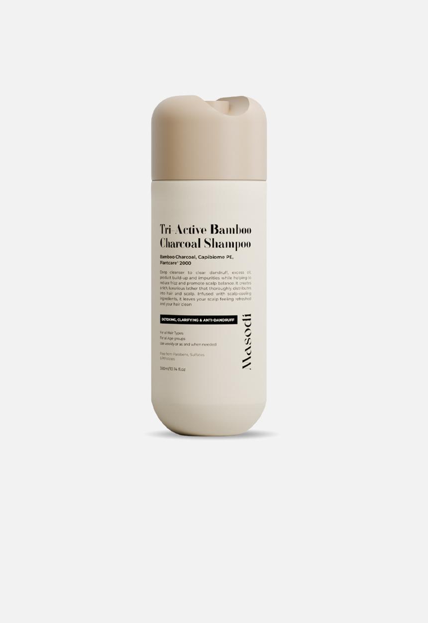 Masodi - Tri-Active Bamboo Charcoal Shampoo - 300ml