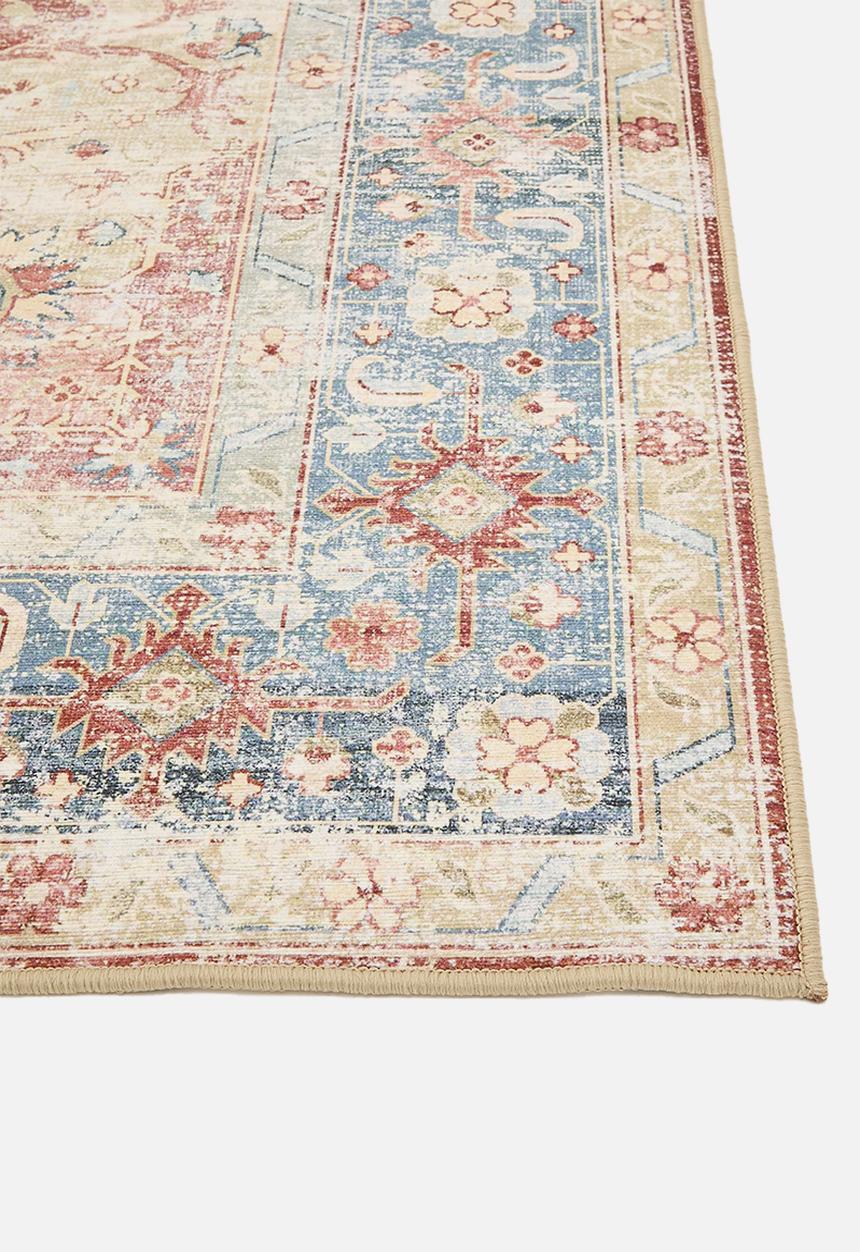 Sixth Floor - Matteo printed rug - antique patina