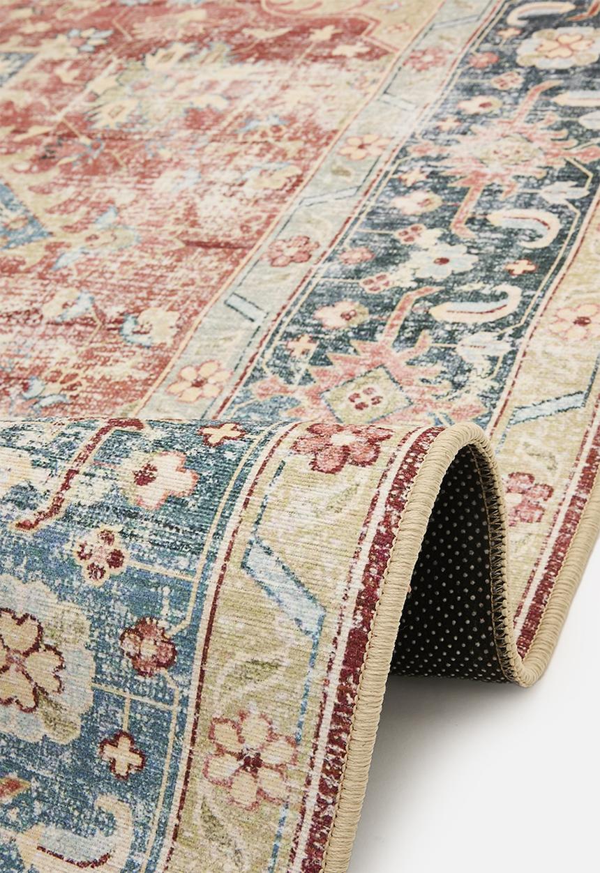 Sixth Floor - Matteo printed rug - antique patina