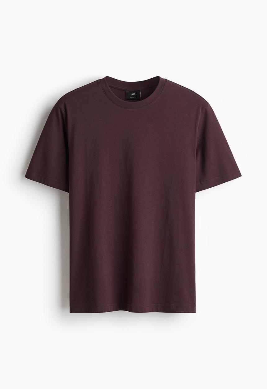 H&M - Regular fit T-shirt - plum