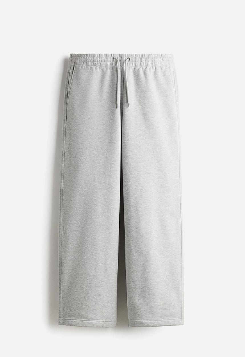 H&M - Loose fit sweatpants - light grey marl