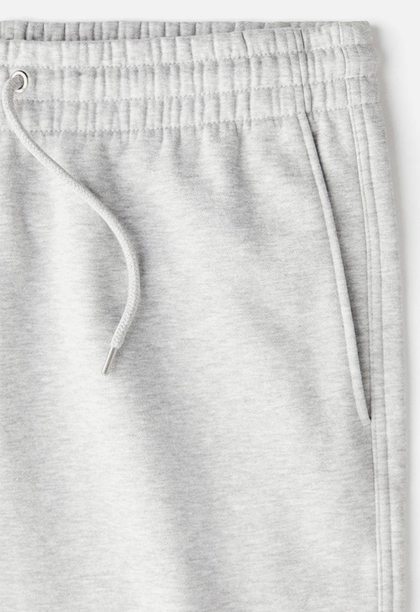 H&M - Loose fit sweatpants - light grey marl