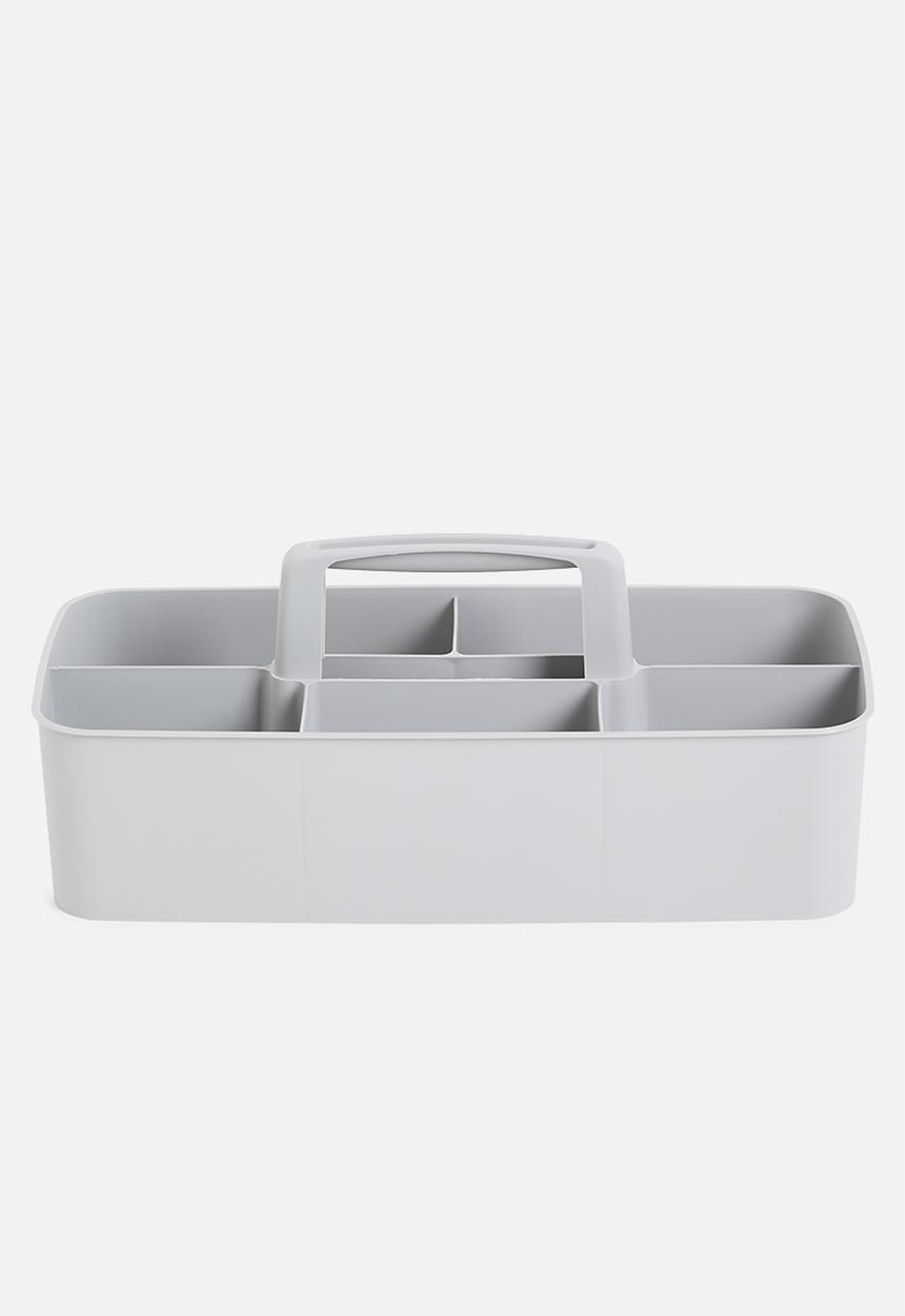 Storage Solutions - Stackable Compartment Box - Grey