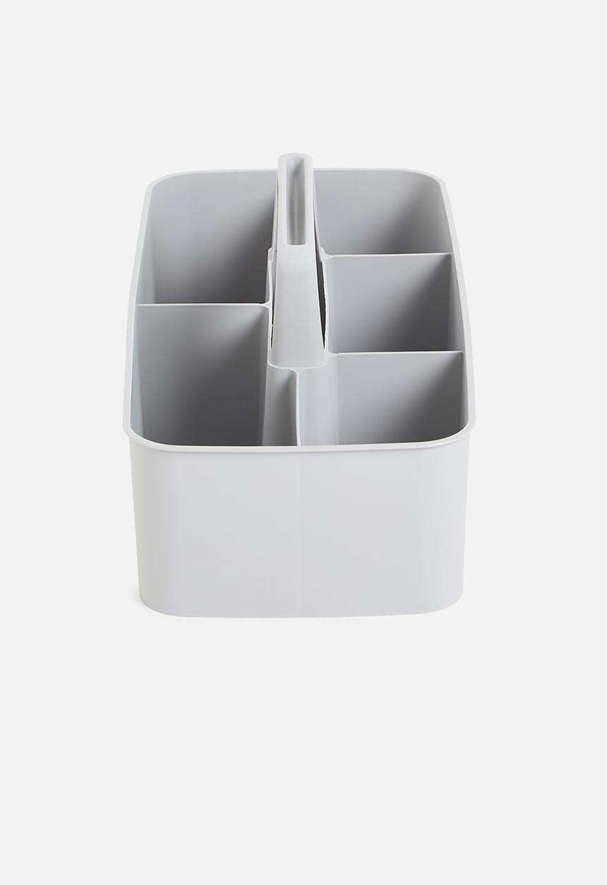 Storage Solutions - Stackable Compartment Box - Grey