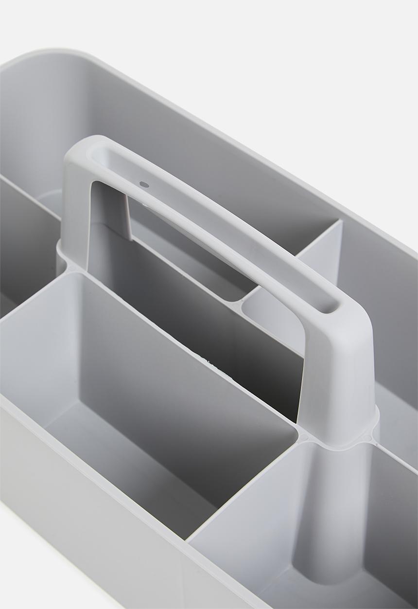 Storage Solutions - Stackable Compartment Box - Grey