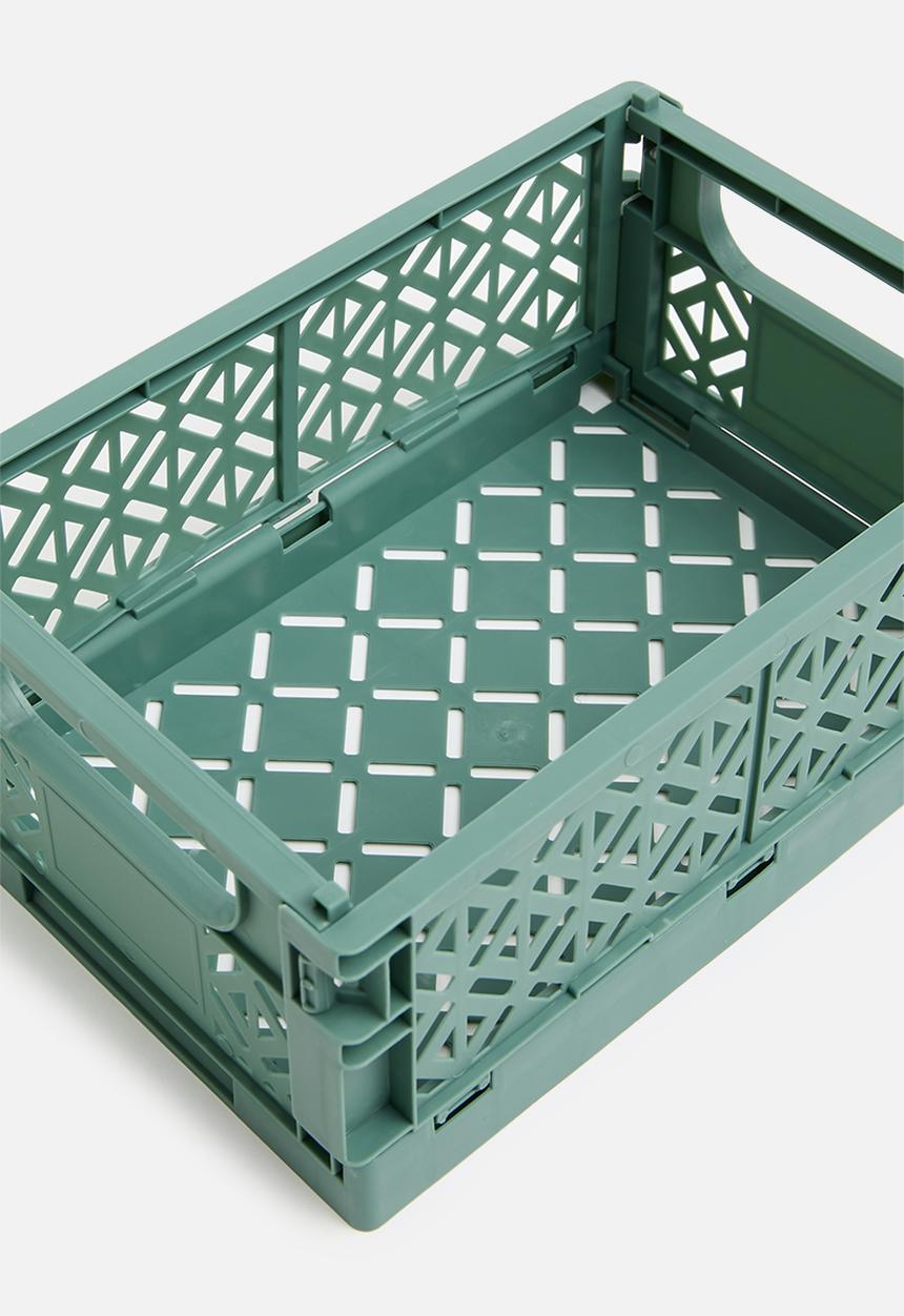 Storage Solutions - Foldable Crate - Green
