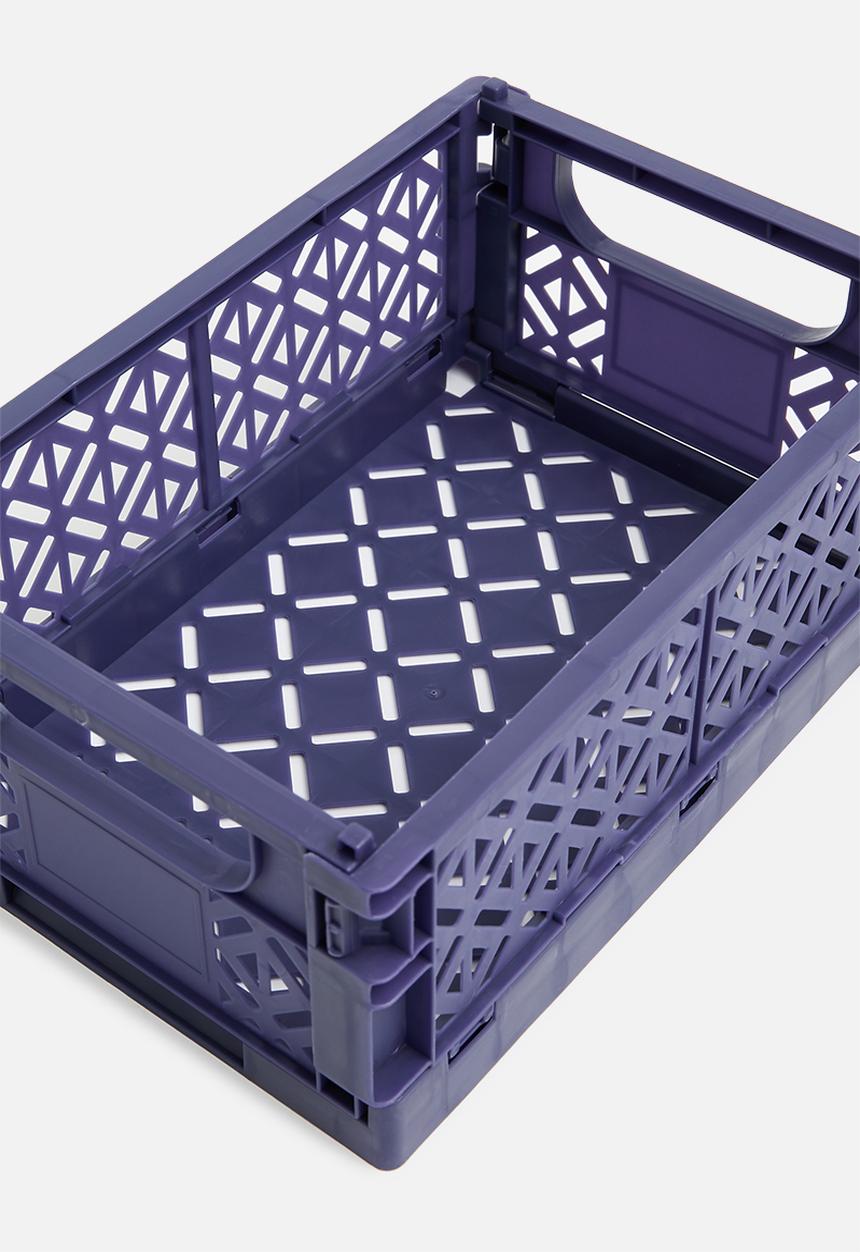 Storage Solutions - Foldable Crate - Purple