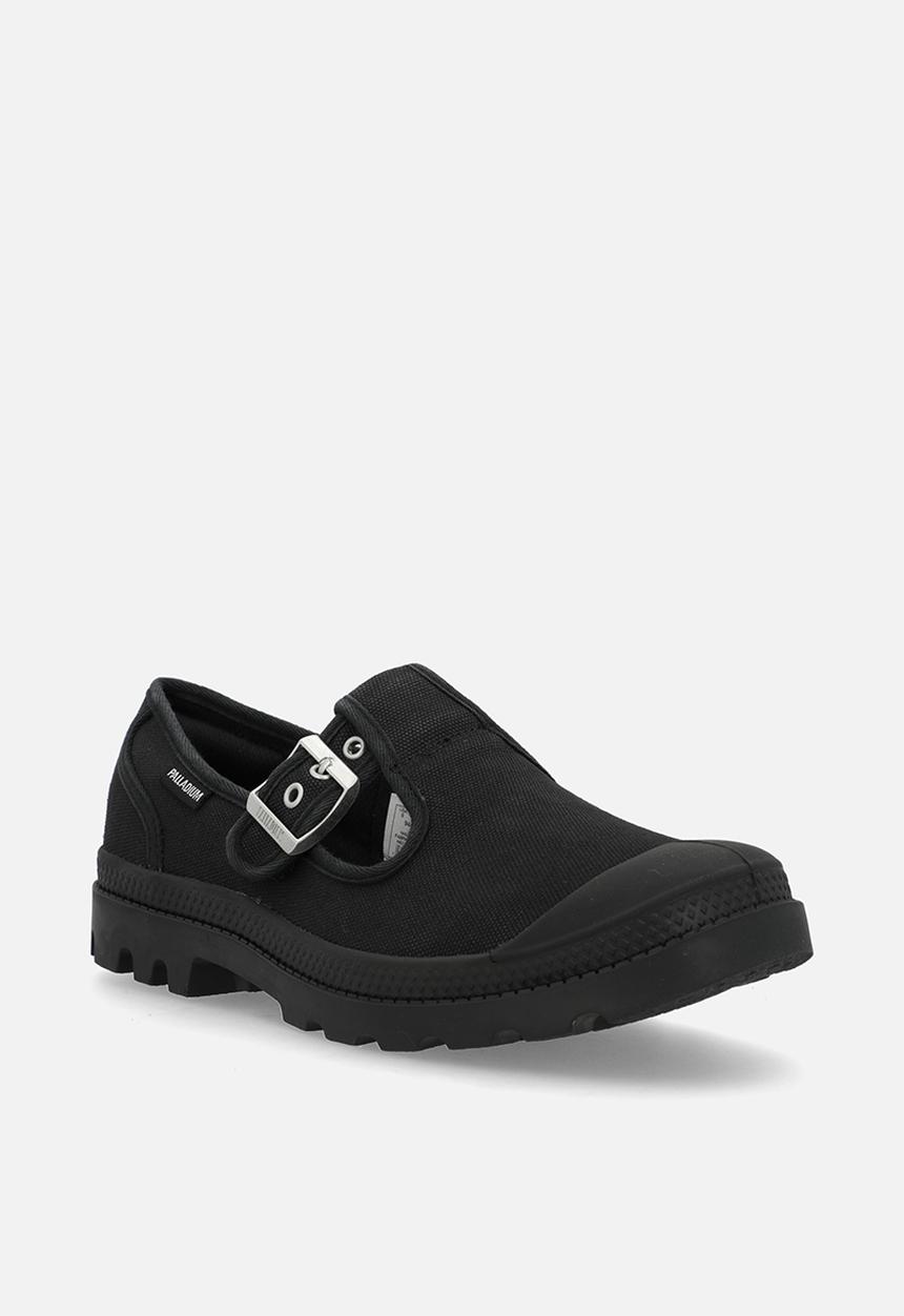 Palladium - Pampa mary-jane washed - black