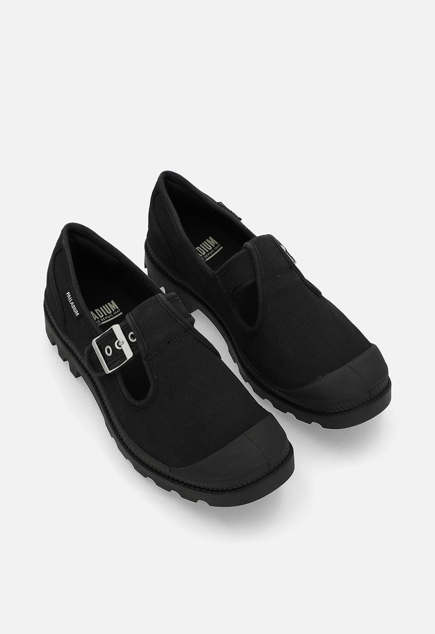 Palladium - Pampa mary-jane washed - black