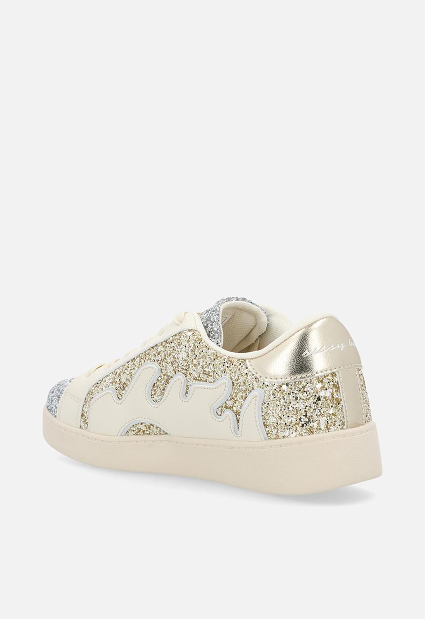 SISSY BOY - Marguerite sneaker - cream & silver