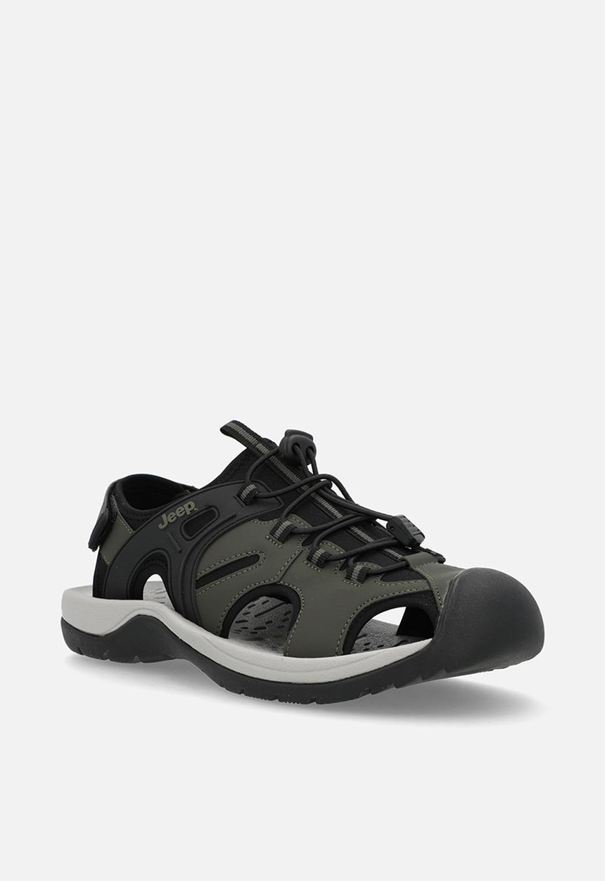 JEEP - Closed Adventure Sandal - Olive