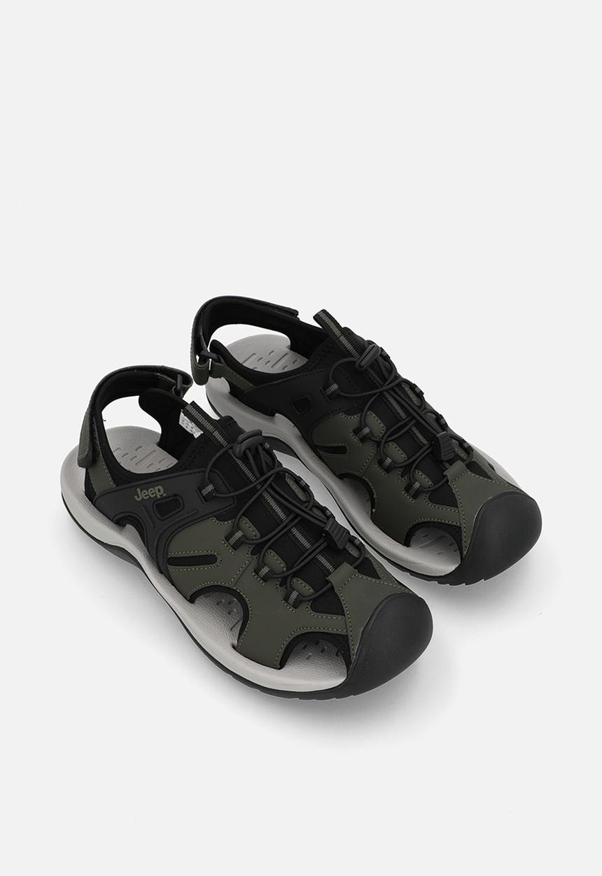 JEEP - Closed Adventure Sandal - Olive