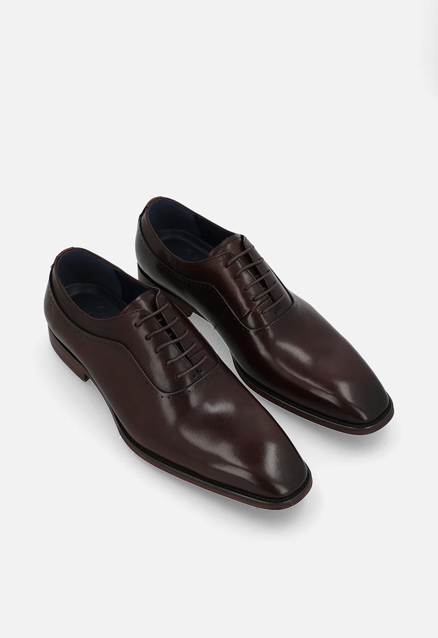 POLO - Perforated Oxford Lace Up - Brown